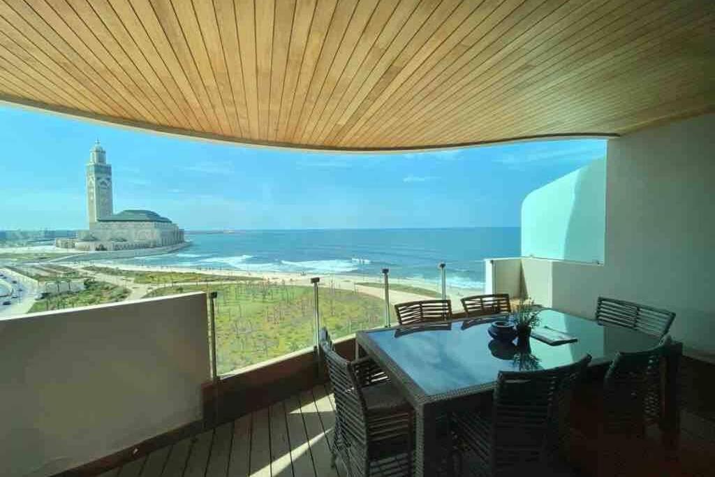 Marina - Sea & Mosque View By Appartali For Families Only 卡萨布兰卡 外观 照片